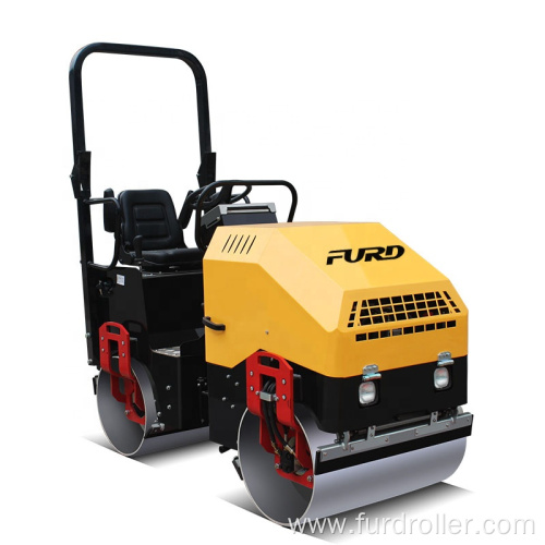 Road Construction Machinery Hydraulic Double Drum Road Roller Vibratory Compactor FYL-900